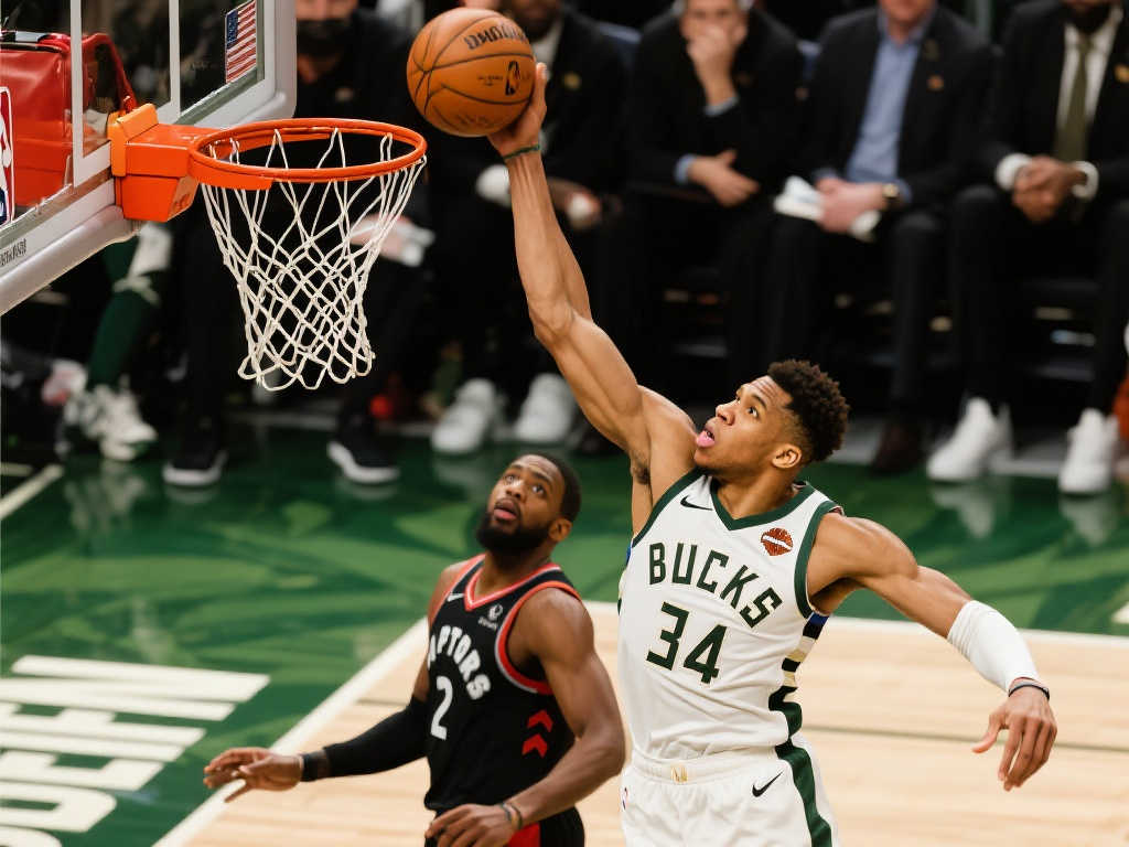 攻防兼备无敌手！字母哥强势加冕季中赛MVP