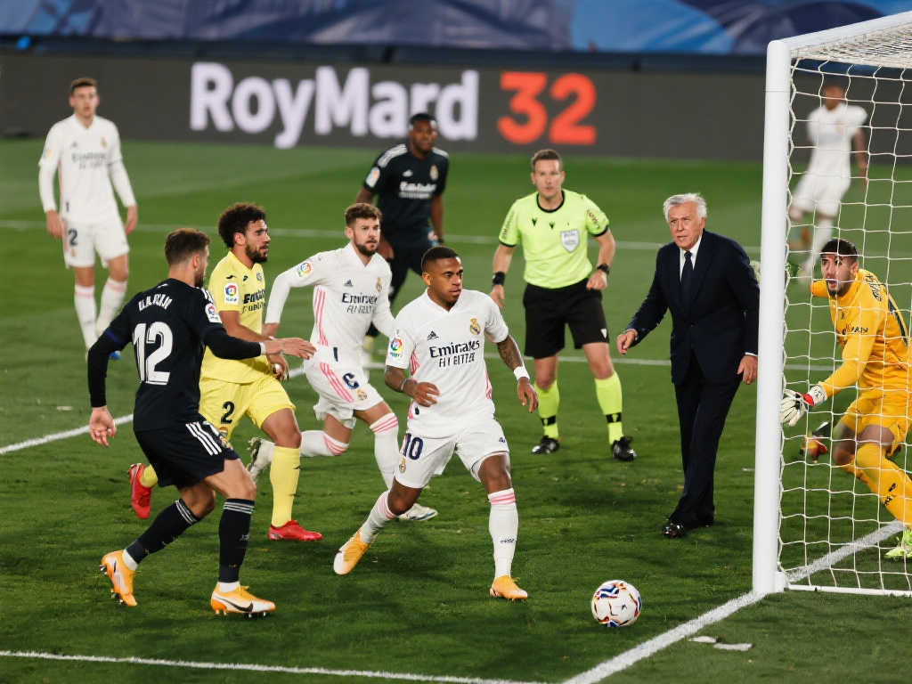 【西甲】姆巴佩双响居莱尔助攻破门，皇马3-2惊险击败塞尔塔