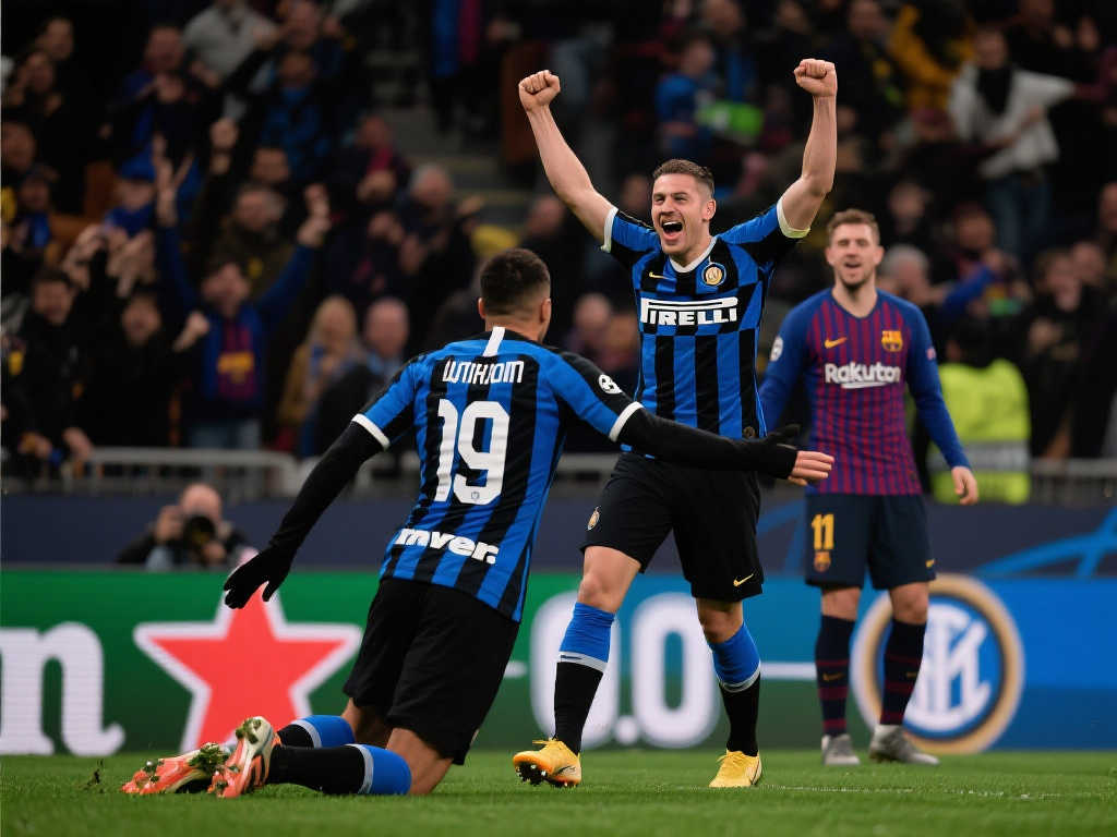 国米加时力克巴萨 挺进欧冠决赛